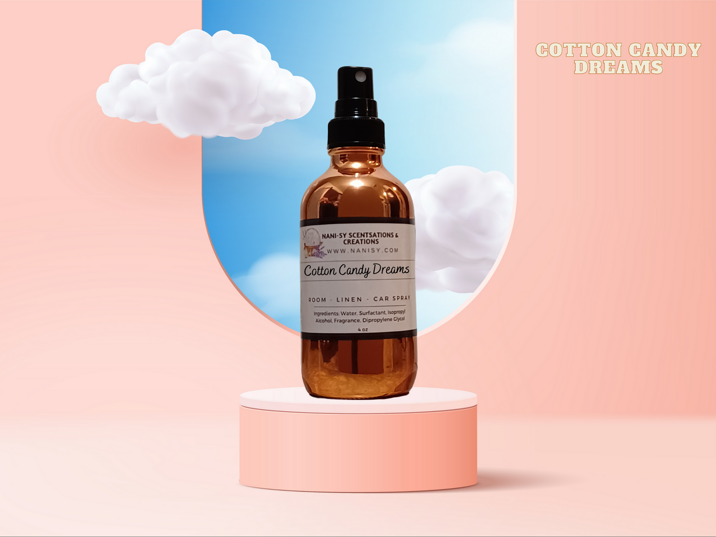 COTTON CANDY DREAMS ROOM SPRAY