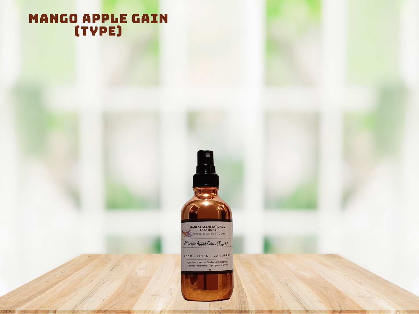MANGO APPLE ROOM SPRAY (INSPIRED BY MANGO APPLE GAIN)