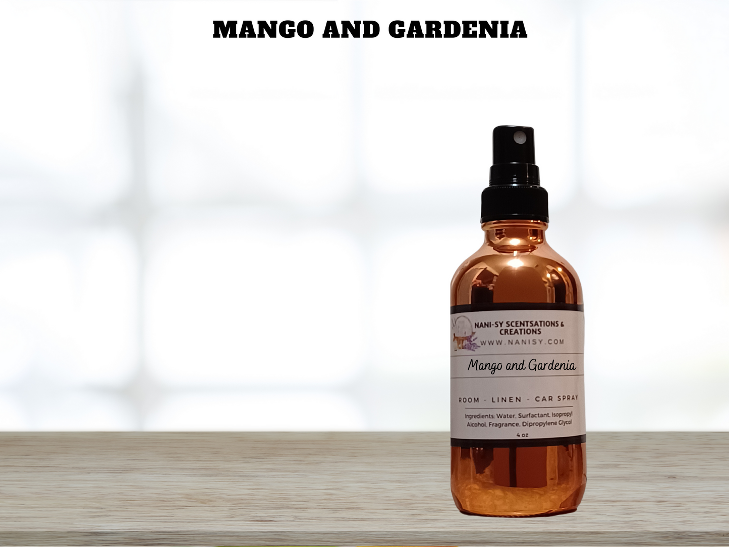 MANGO AND GARDENIA ROOM SPRAY