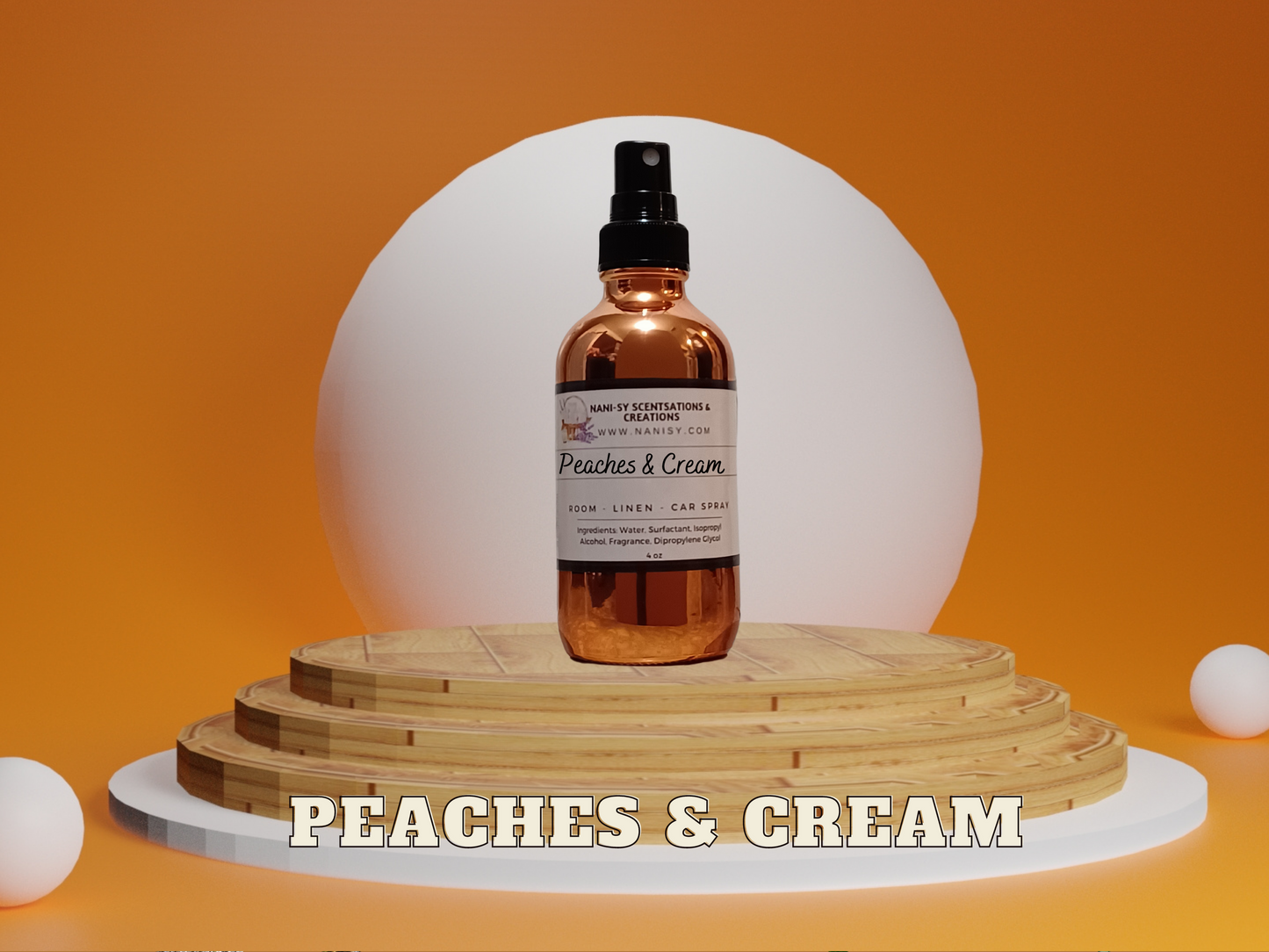 PEACHES AND CREAM ROOM SPRAY