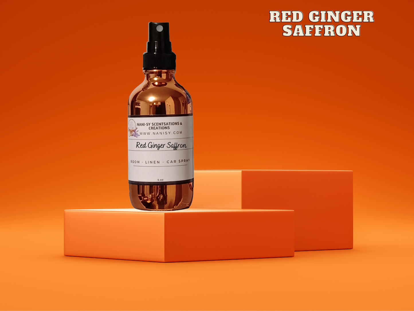 RED GINGER SAFFRON ROOM SPRAY