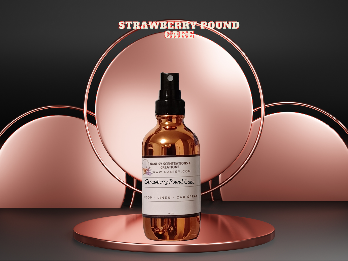 STRAWBERRY POUND CAKE ROOM SPRAY