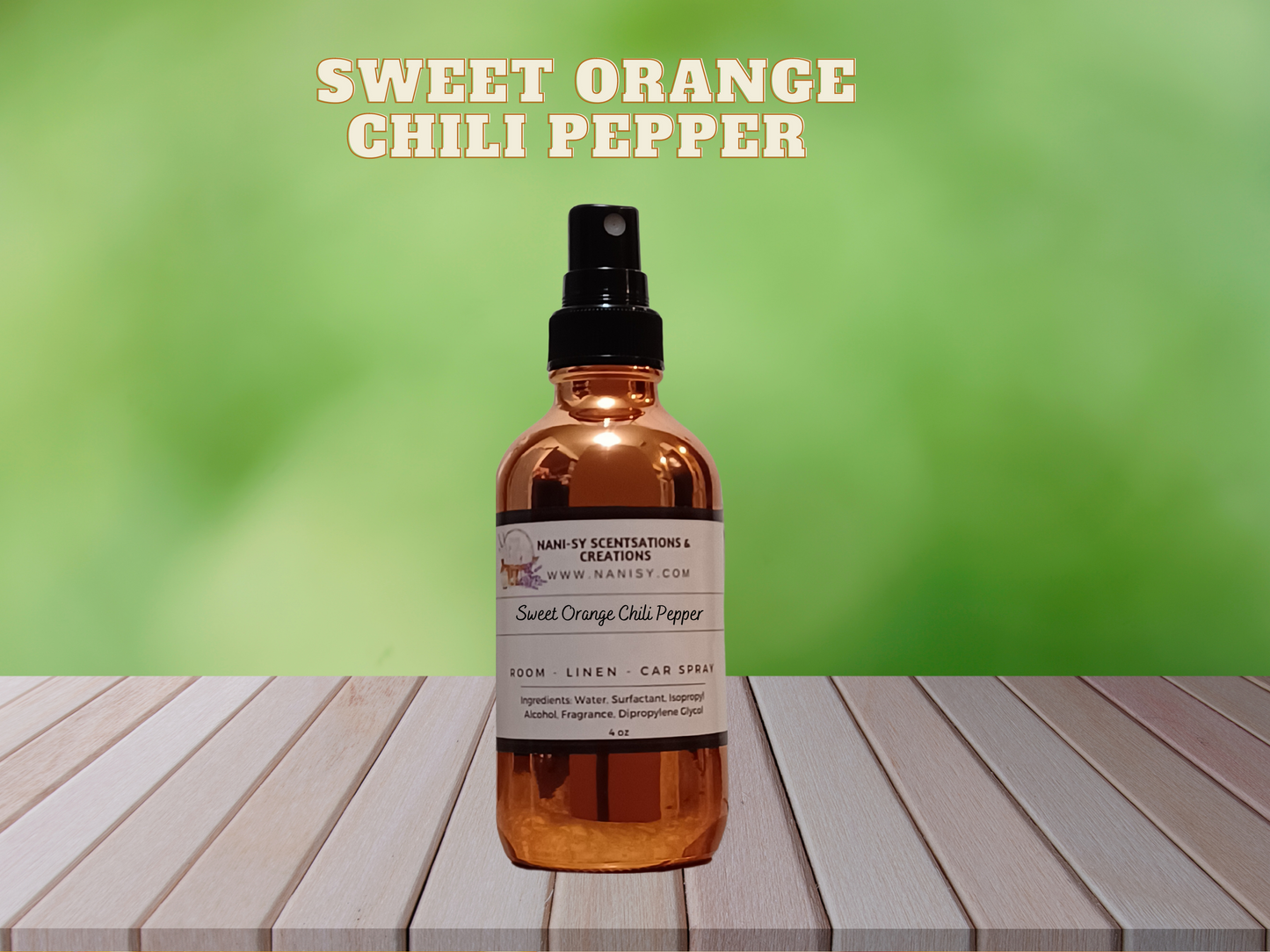 SWEET ORANGE CHILI PEPPER ROOM SPRAY