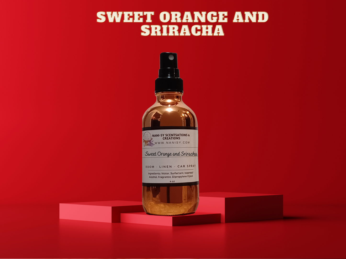 SWEET ORANGE AND SRIRACHA ROOM SPRAY