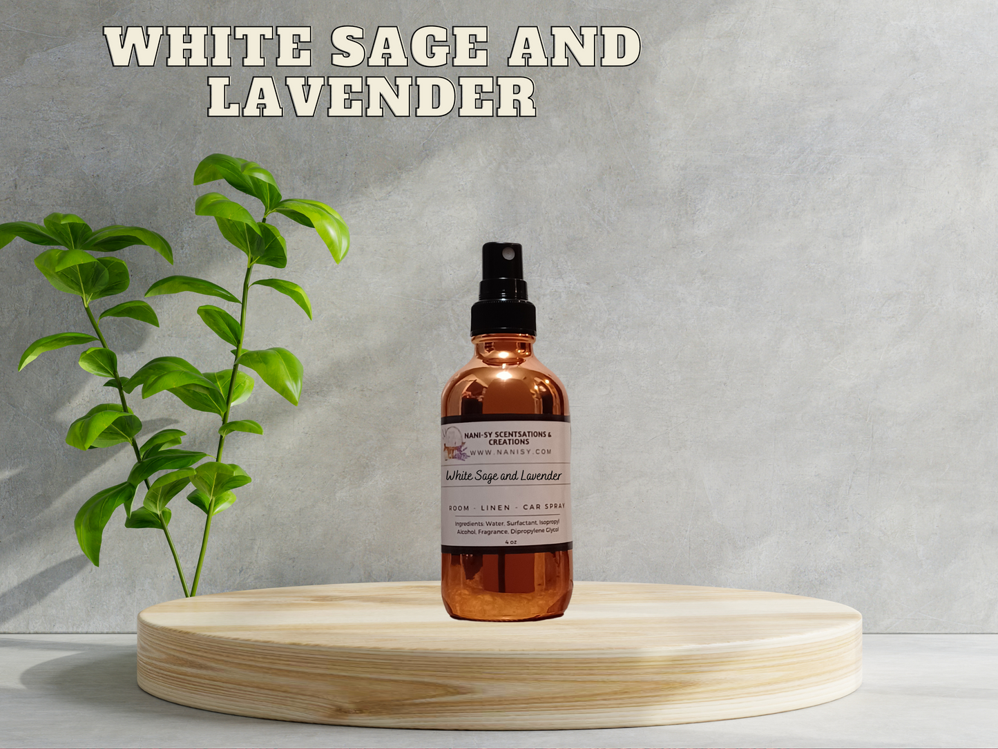 WHITE SAGE AND LAVENDER ROOM SPRAY