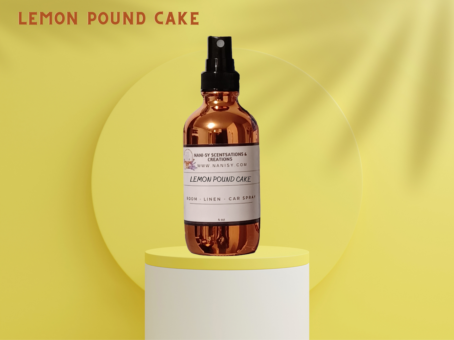 LEMON POUND CAKE ROOM SPRAY